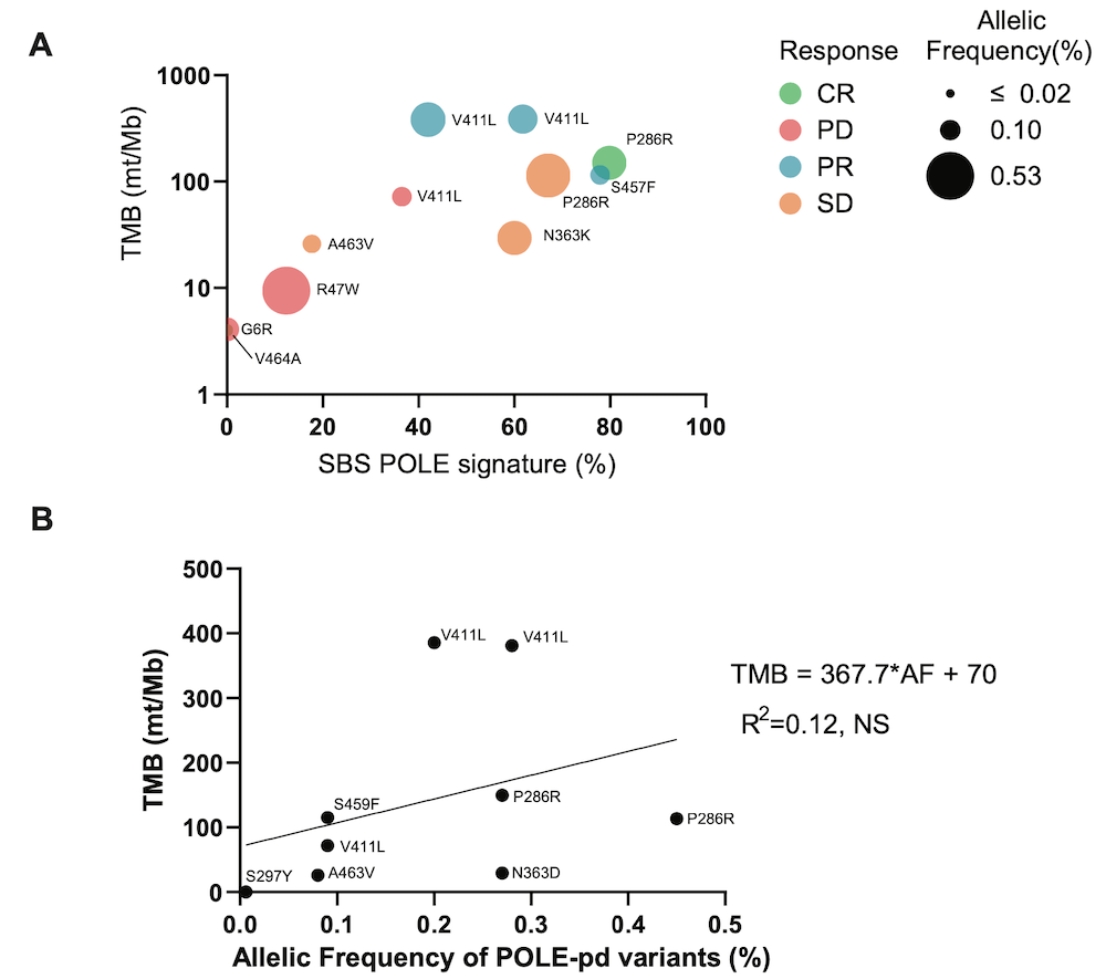 POLE変異は免疫チェックポイント阻害剤バイオマーカーとなるか問題