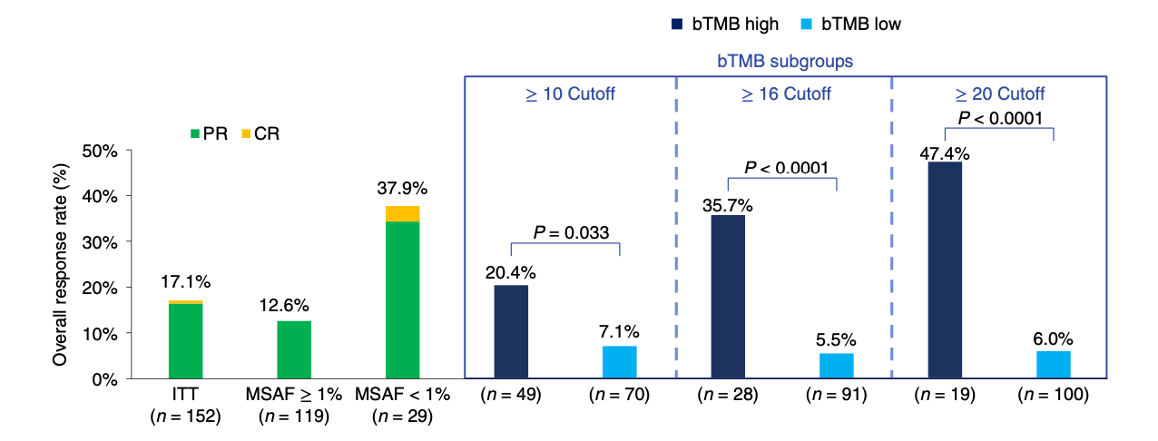 リキッドTMBと免疫チェックポイント阻害剤の有効性に関する前向き初報告